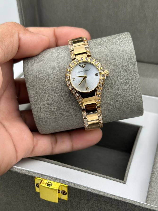 Fancy Party Wear Emporio Armani Watch Wholesale Price In Surat
